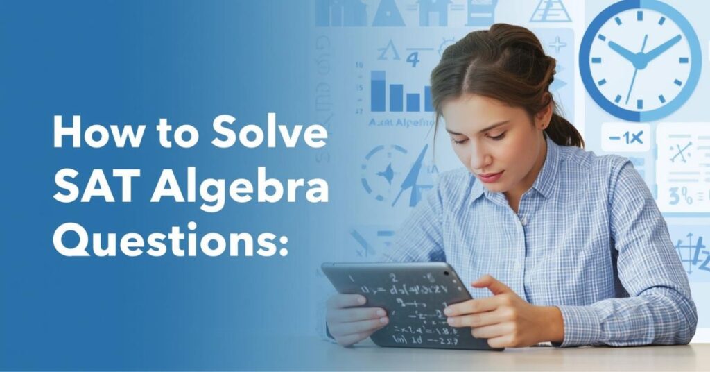 How To Solve Sat Algebra Questions